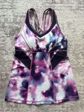 Lululemon Blooming Pixie Strap It Like it’s Hot Tank, Size 8
